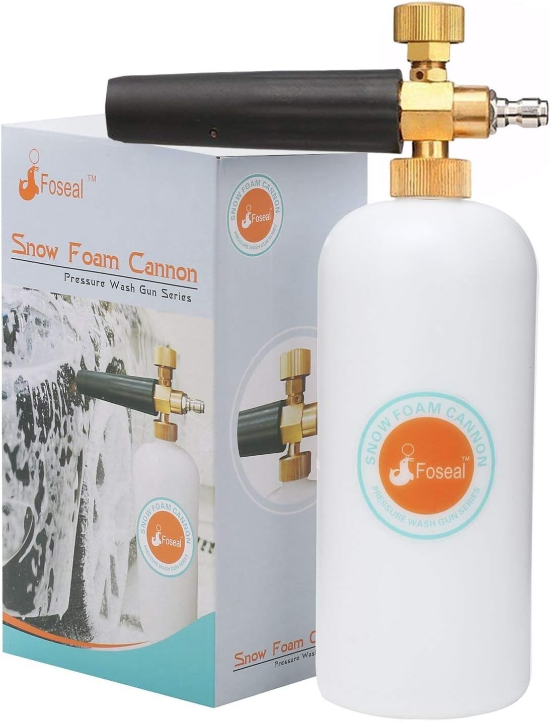 Foam Cannon, Heavy Duty Car Foam Blaster Adjustable Snow Foam
