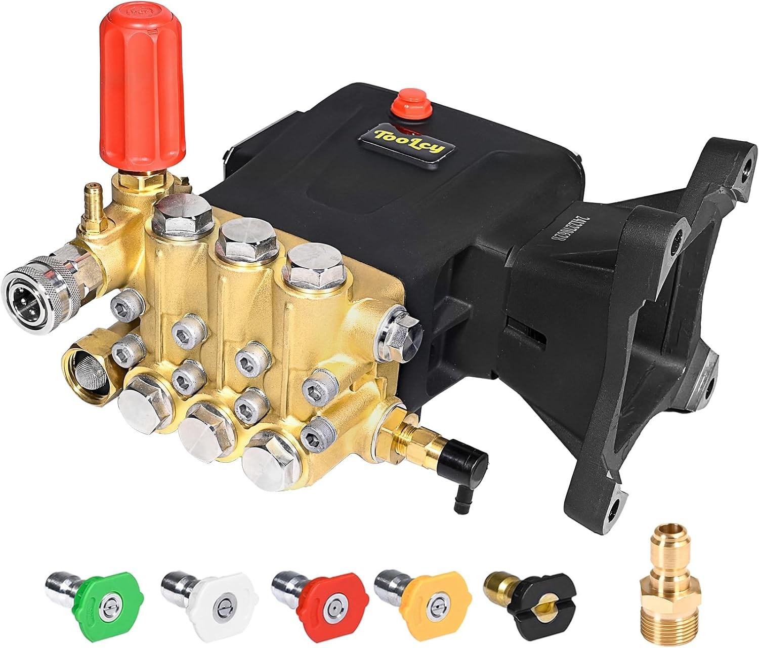 Horizontal Pressure Washer Pump TOOLCY 1″ Shaft