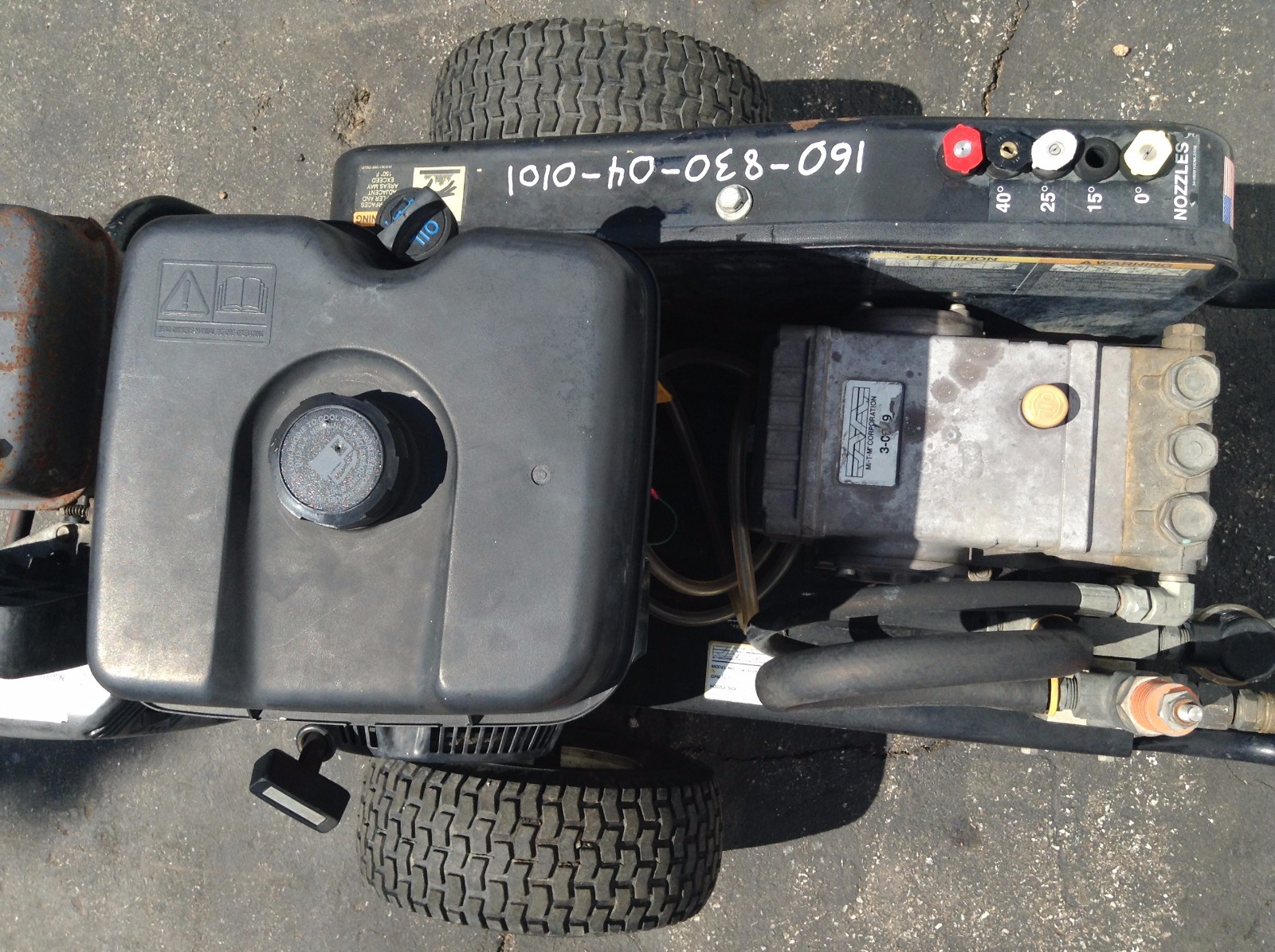 Mi-T-M 3000 psi used Pressure Washer 11 hp Gas Water Washers Cleaner Commercial