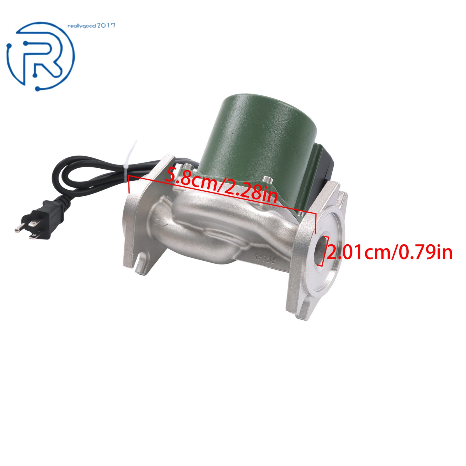 115V 10GPM Flanged High Velocity Cartridge Circulator Pump 1/8HP Replace# 009SF5