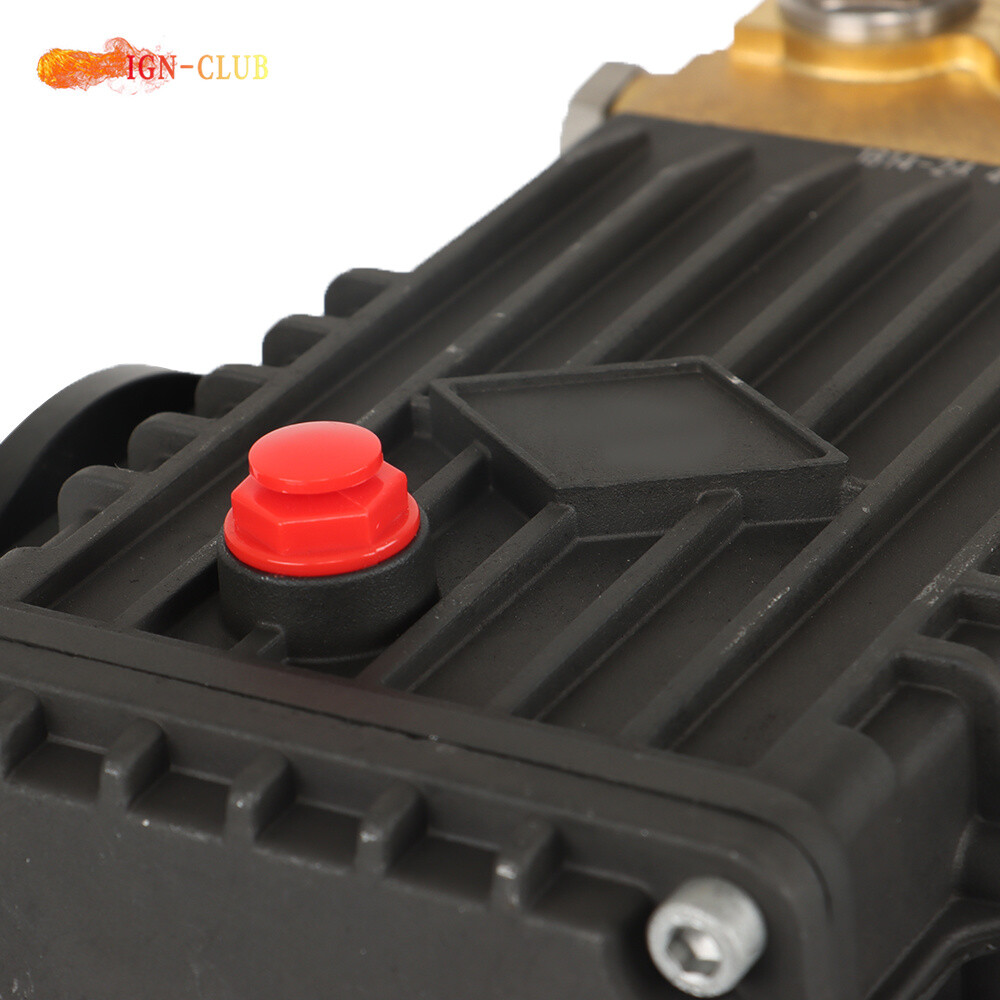Pressure Power Washer Pump 24mm Solid Shaft 3600 PSI 4.9GPM Belt Drive