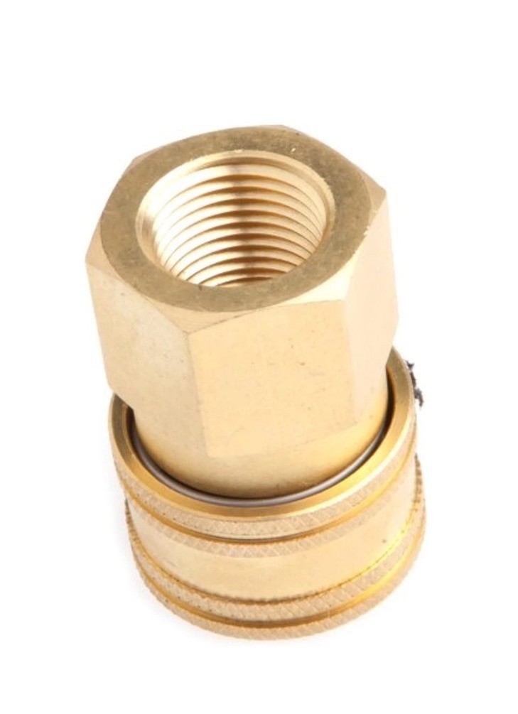 Forney 75129 Pressure Washer Accessories, Quick Coupler Female Socket, 3/8” New
