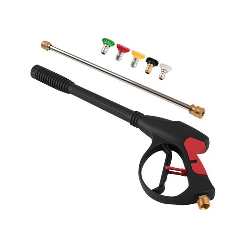 High Pressure Washer Gun 4000PSI 19″ Long Lance 5 Quick Nozzles Fit Generac