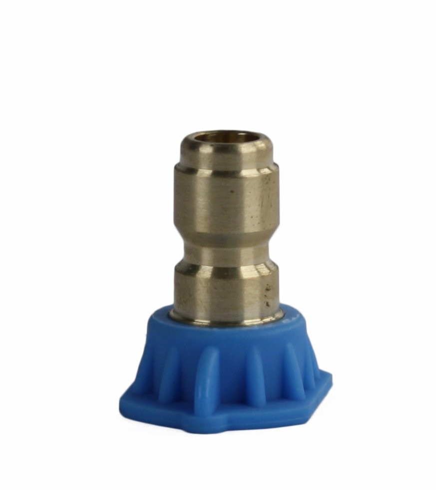 Erie Tools Pressure Washer Brass Jet Flush 45°Nozzle with 1/4″ Quick Connect