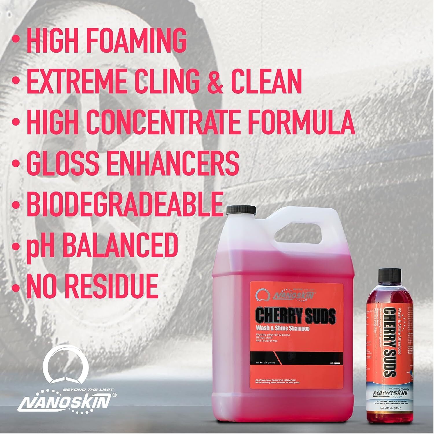 Car Wash Soap Shampoo Concentrated Foam Auto Detailing Cleaner 5 Gallon