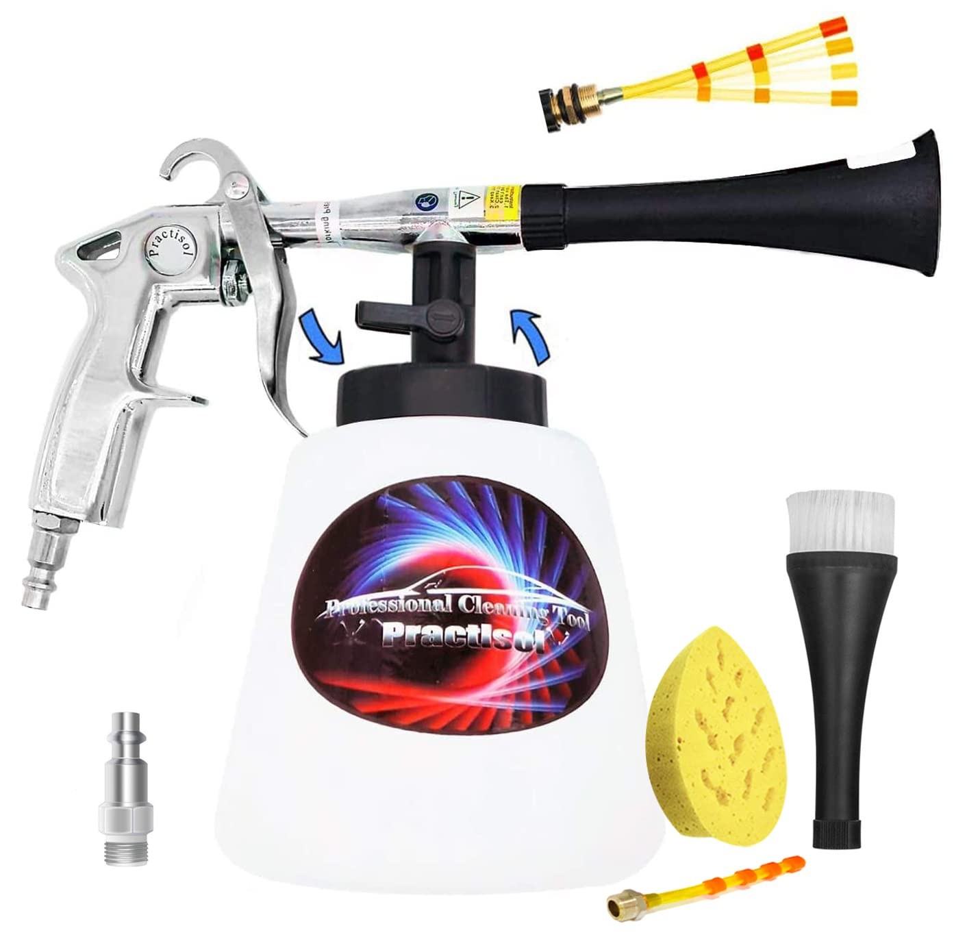 Practisol Car Interior Cleaner Auto Detail Tools US M Style Plug