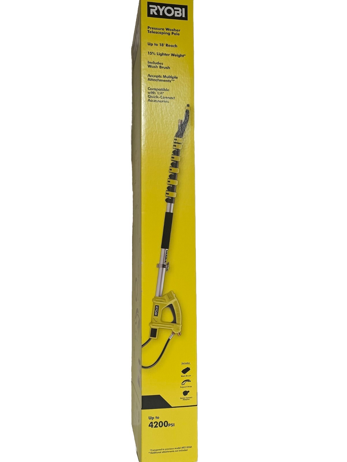 Ryobi RY31EP26 18 ft Pressure Washer Telescoping Extension Pole