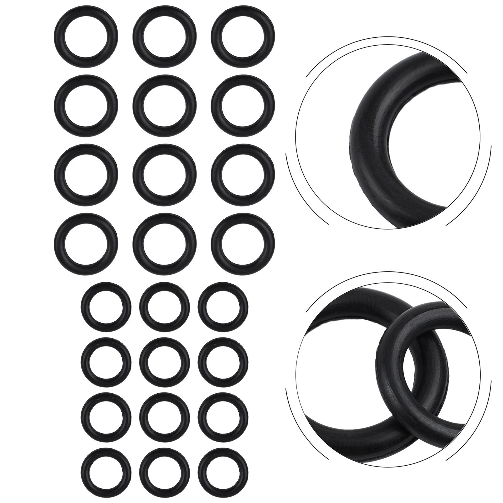 50 Pressure Washer O Rings Hose Ring Kit For 1/4″ 3/8″ M22 Quick Connect Coupler