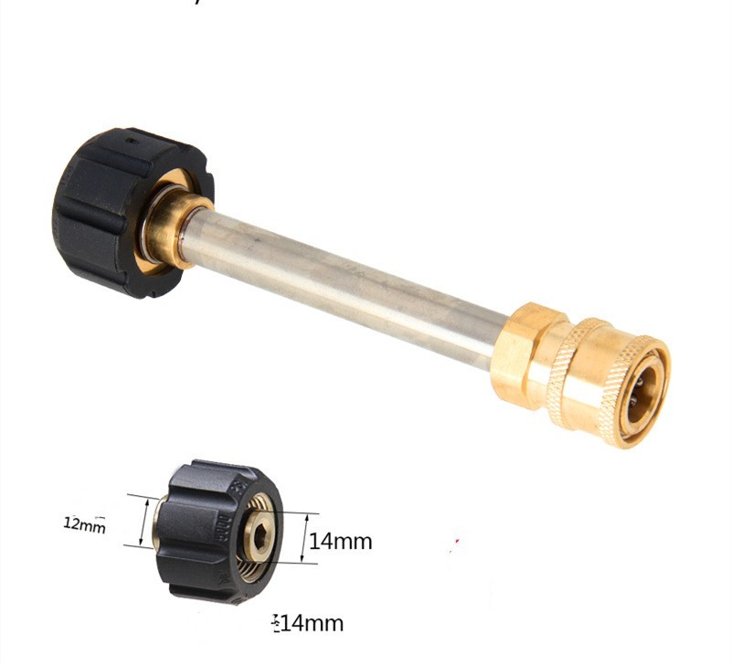 Snow Foam Cannon Lance Universal Pressure Washer Adapter Kit for Karcher Bosch