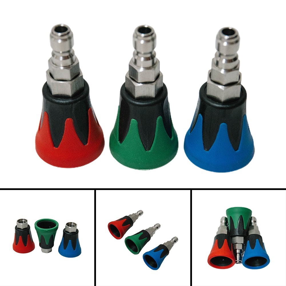 High Pressure Cleaning Machine Nozzle 0° / 25° / 40° Easy to Install and Use