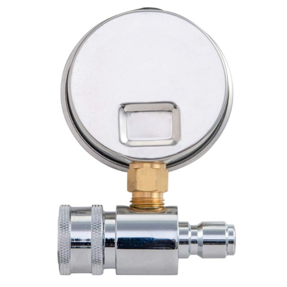 6000 PSI*/Car Pressure Washer Gauge With 3/8 Inch-Quick Connect Socket-And