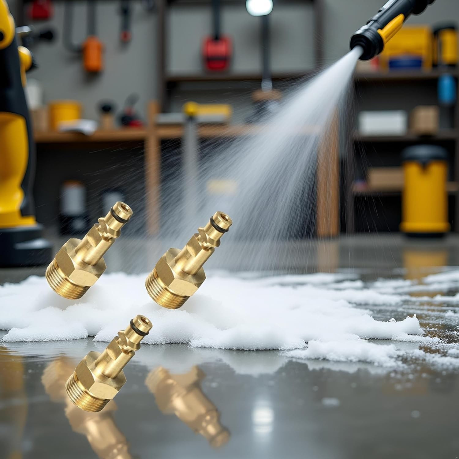 Versatile M22 Quick Connect Adapters for High Pressure Washer – 2 Pieces