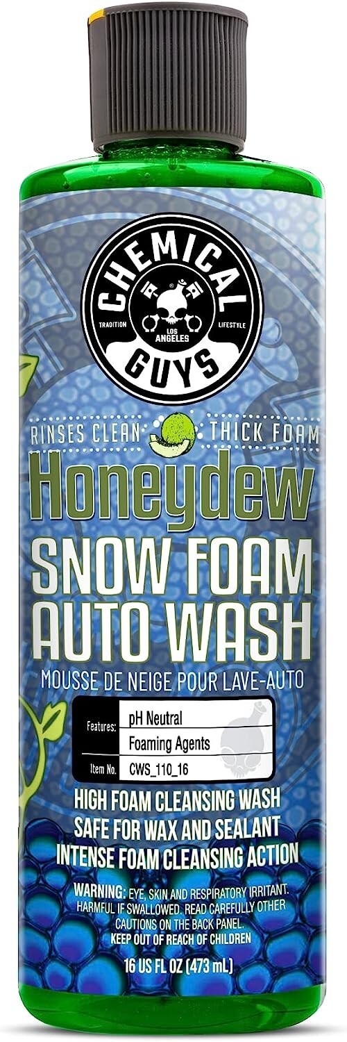 Car Wash Snow Foam Shampoo Pressure Washer Jet Gun Soap Cleanser Cannon 16 Oz