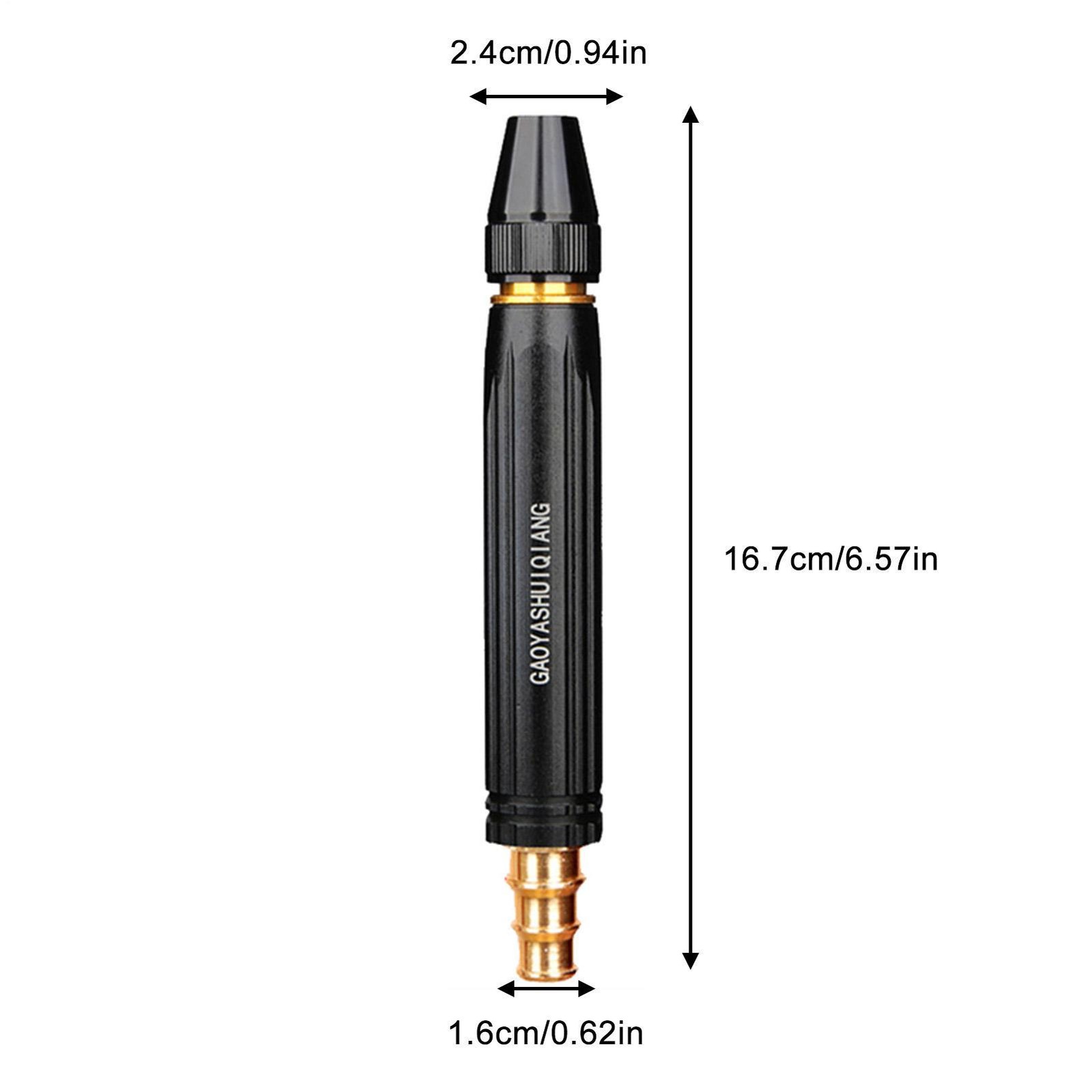 Power Washer Nozzles Adjustable Twist Hose Nozzle Fits Standard Hoses Garden Spr