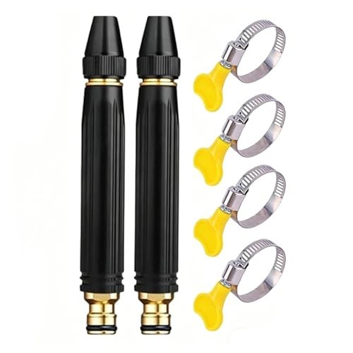 2 PCS High-Pressure Car Wash Water Gun with Booster Nozzle – Adjustable Spray