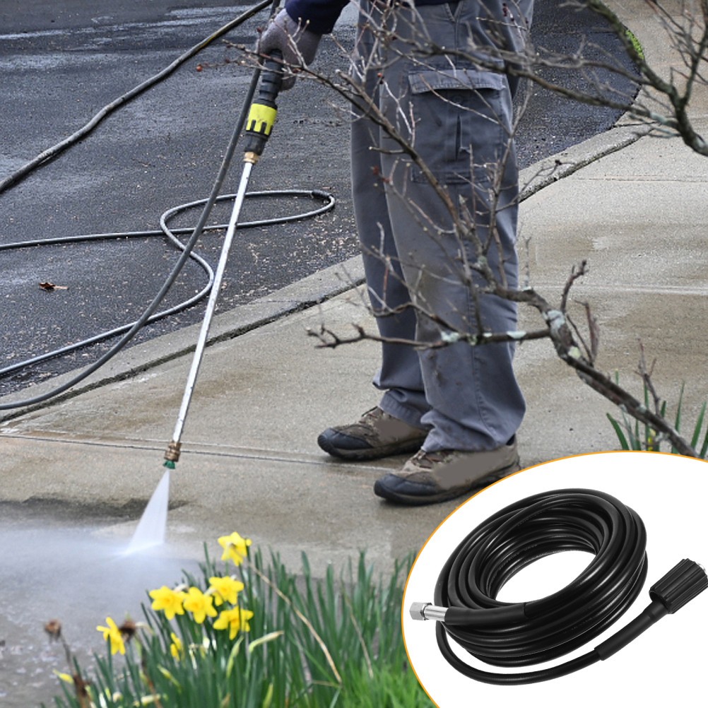 8M Pressure Washer Extension Hose Bar 160 Bar M22 for Cold Pressure