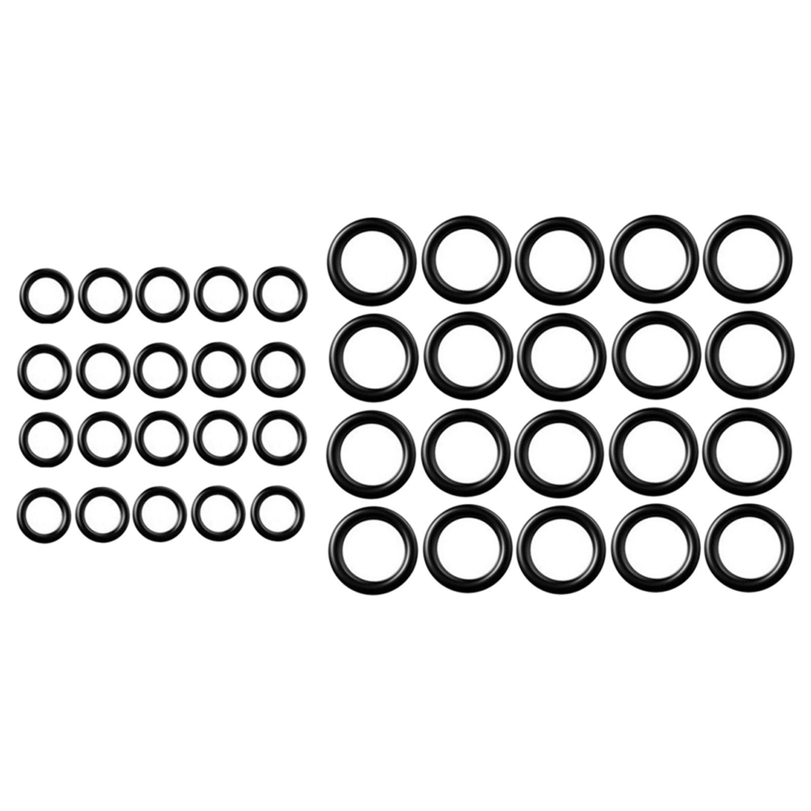 40Pcs O Ring Set Seal Rings 1/4 M22 3/8 Quick Connector Pressure Washer Gasket