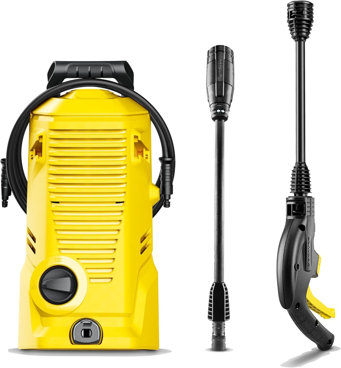Pressure Washer K 1 Max 1.45 GPM 1700 PSI Trigger Spray Gun & Vario Power Spray
