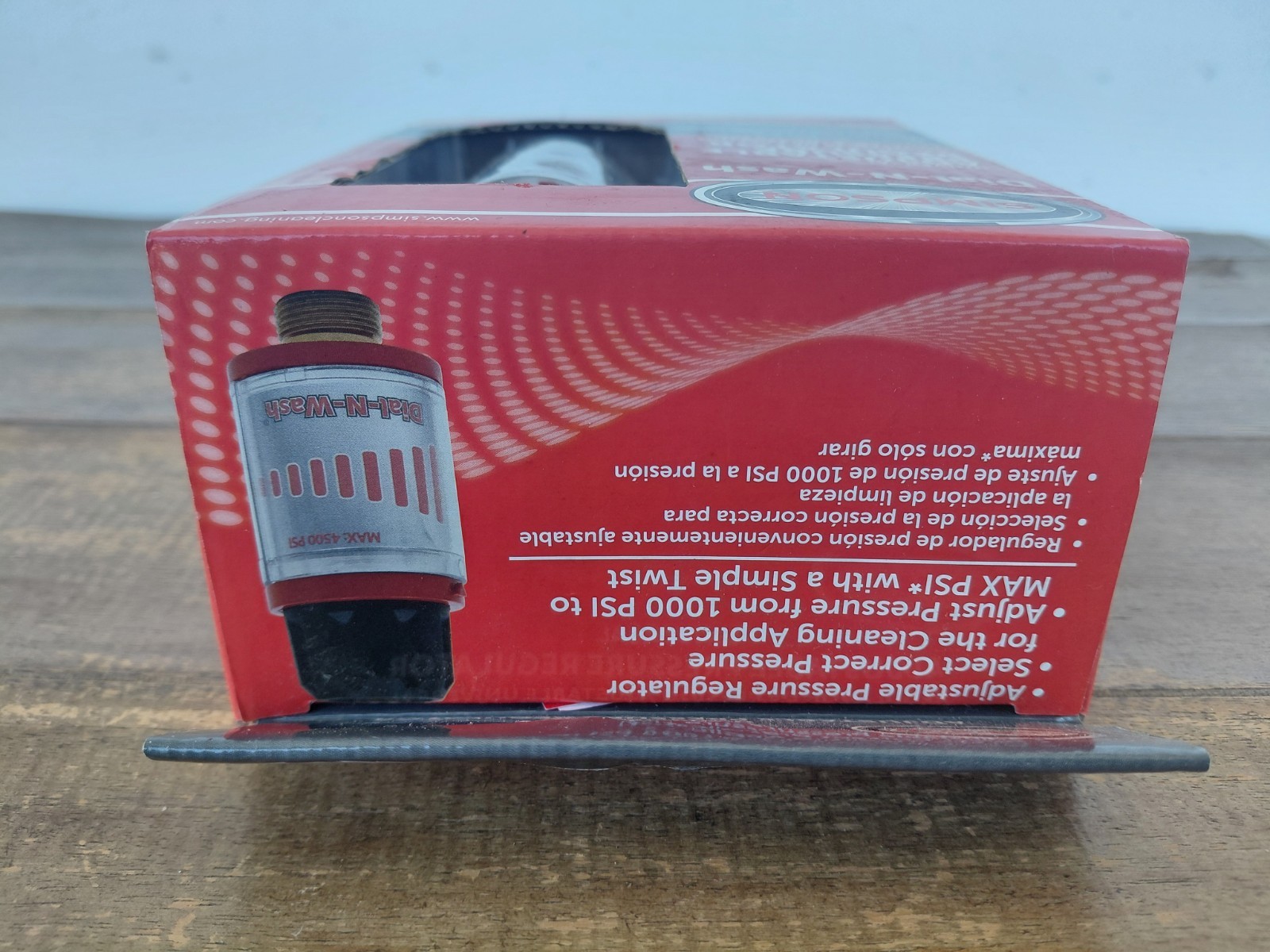 Simpson 4500PSI Dial-N-Wash Adjustable Pressure Washer Regulator 82232