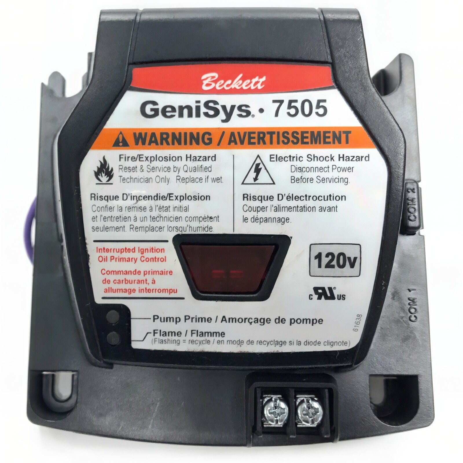 Beckett GeniSys Controller 7505A, 120V – Advanced Burner Control