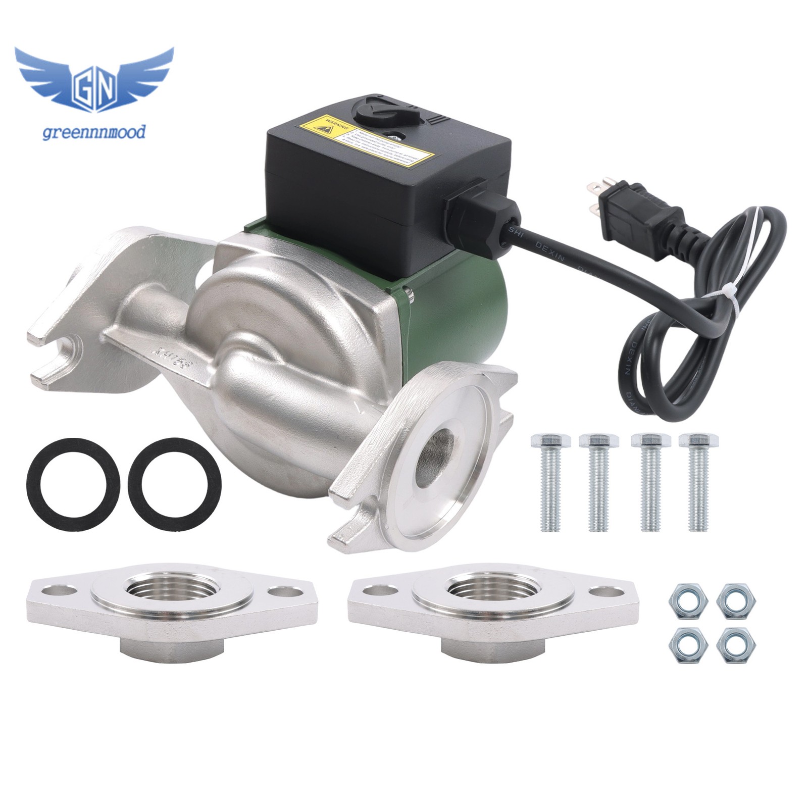009-SF5 Flanged High Velocity Water Circulating Pump 1/8 HP 115V 10 GPM 150 PSI