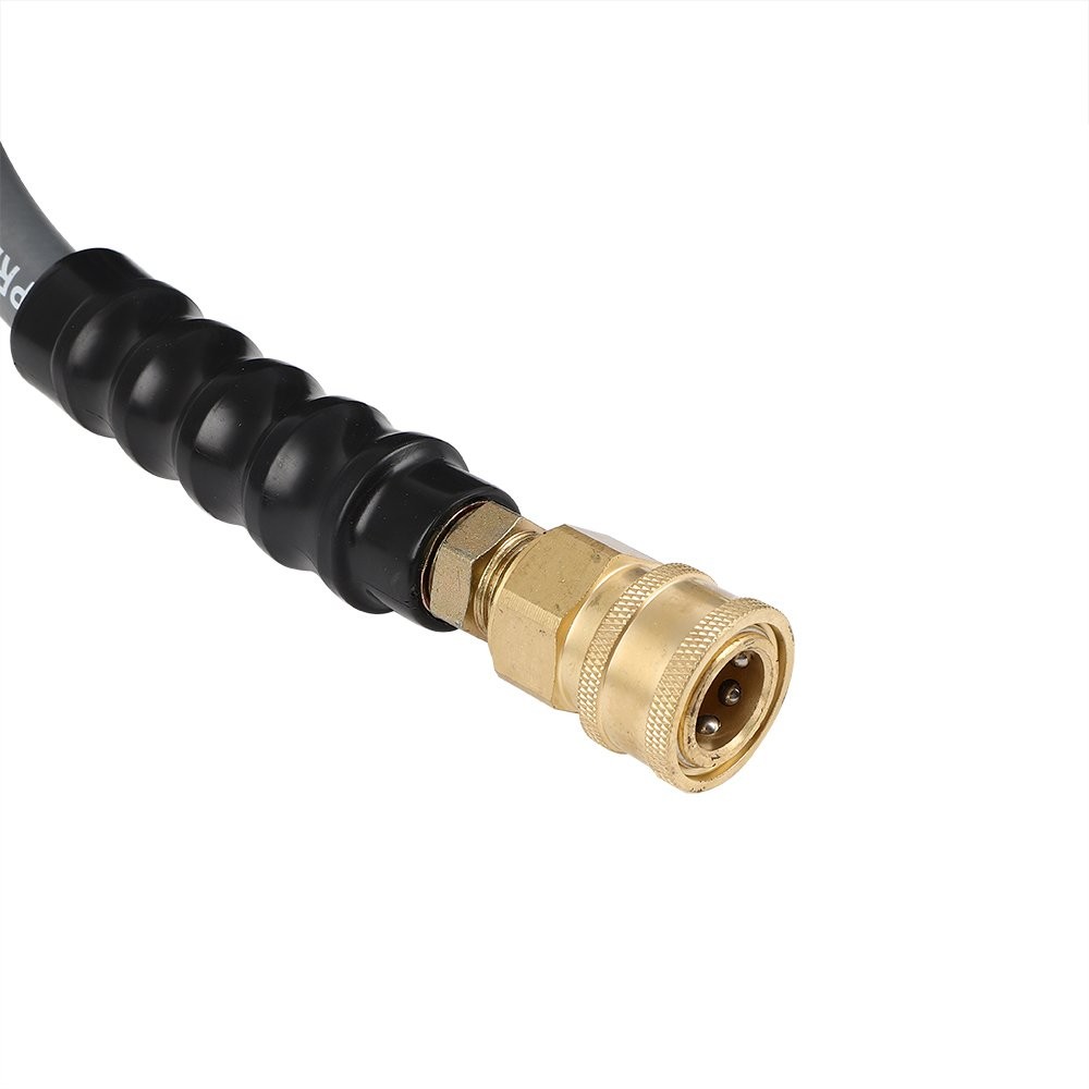 Brand New 50′ x 3/8″ 4800psi High Pressure Washer Hose Gray
