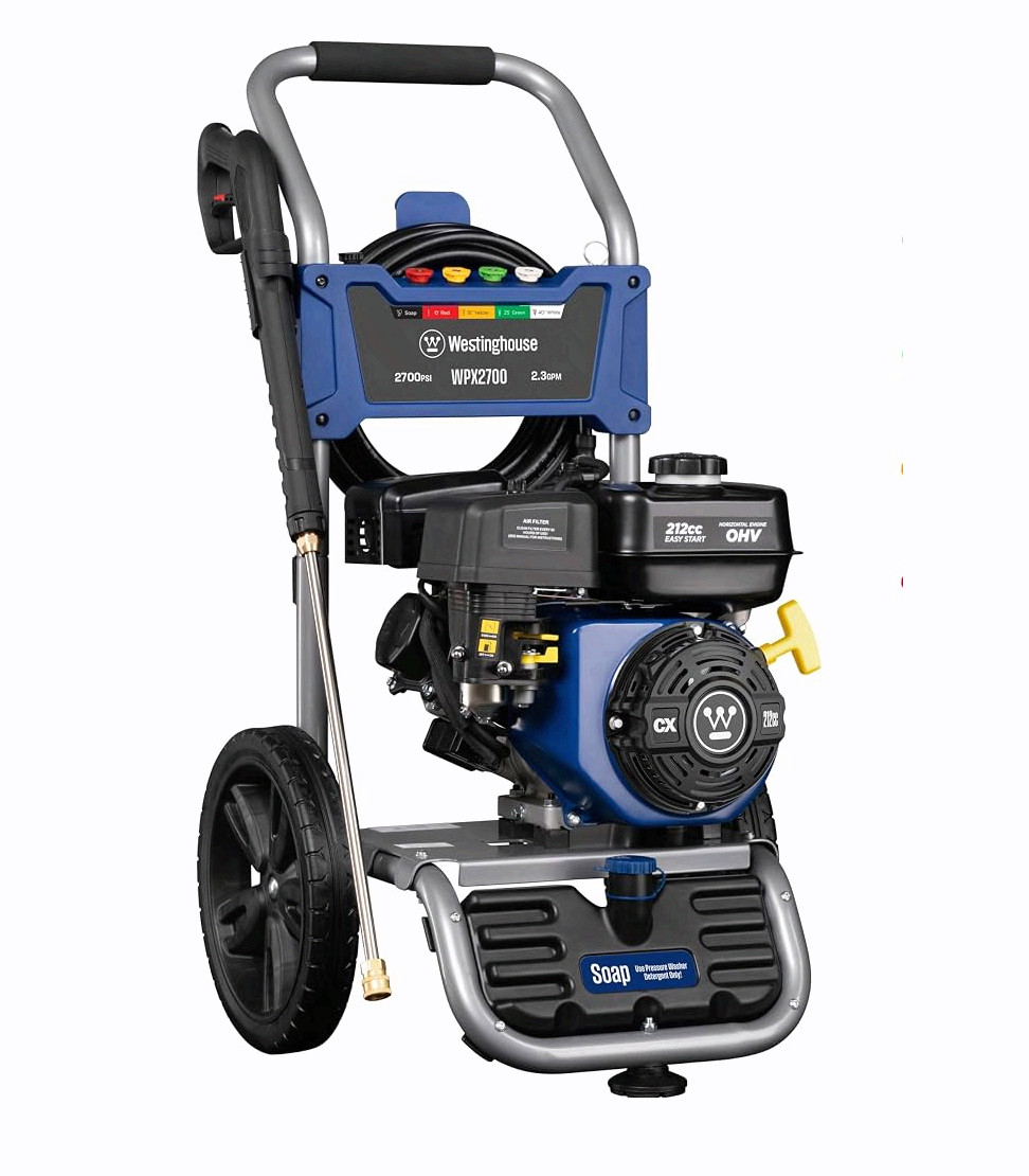 Westinghouse WPX2700 Gas Pressure Washer 2700 PSI 2.3 GPM Power Washer Outdoor