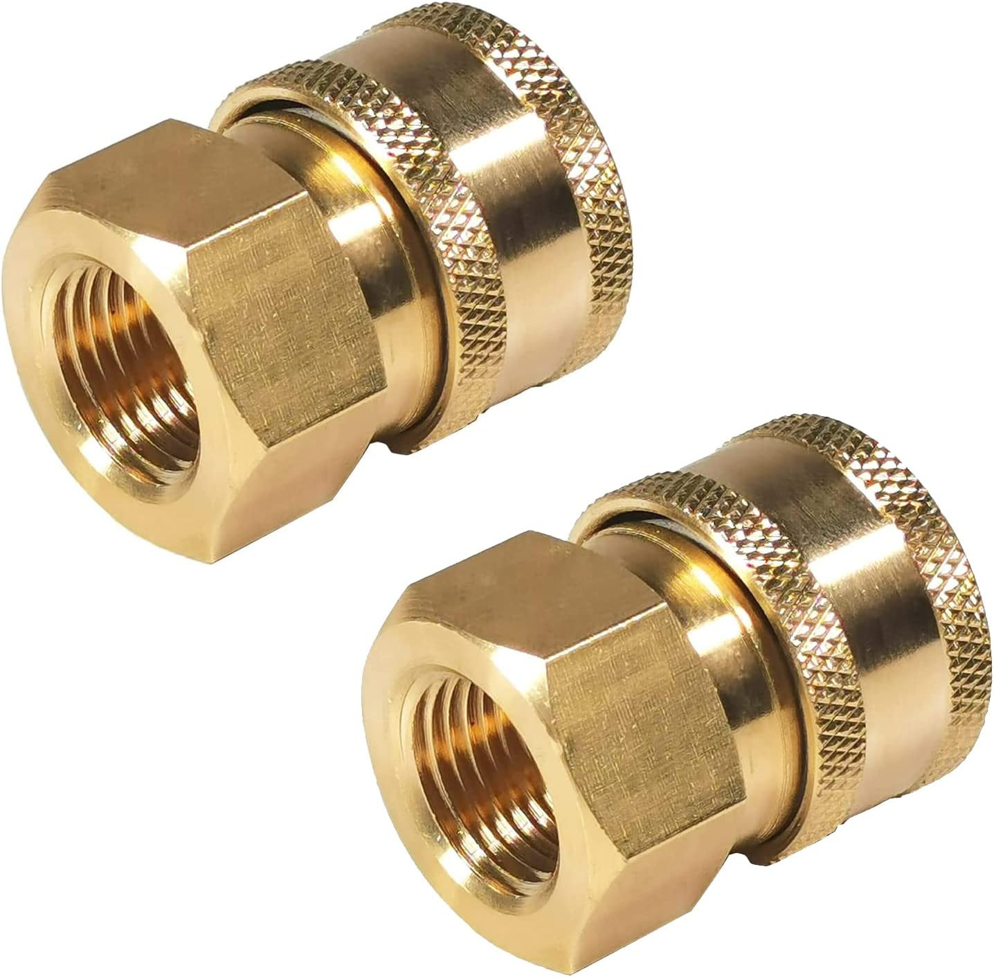Pressure Washer Adapter 3/8″ Female NPT to 3/8″ Quick Connect Socket, Power Wash