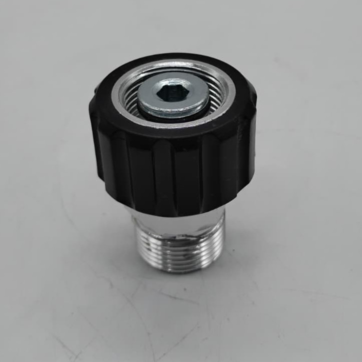 YAMATIC M22 14mm Male to M22 15mm Female Pressure Washer Adapter Fitting, 1 pc