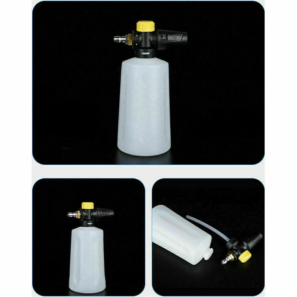 Car Cleaning Wash Pressure Washer Snow Foam Lance Cannon Sprayer Gun Soap Bottle