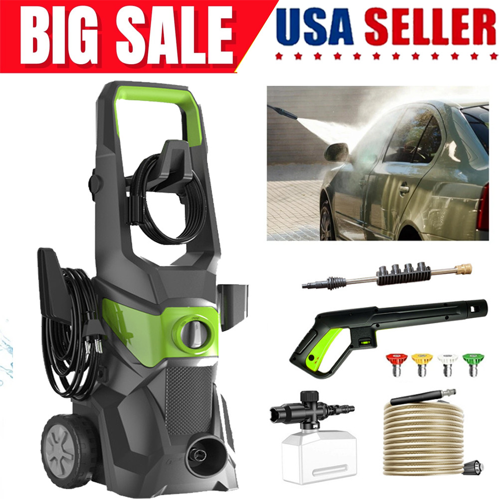 Electric Pressure Washer 5000 PSI High Pressure Washer Portable Powered Washer
