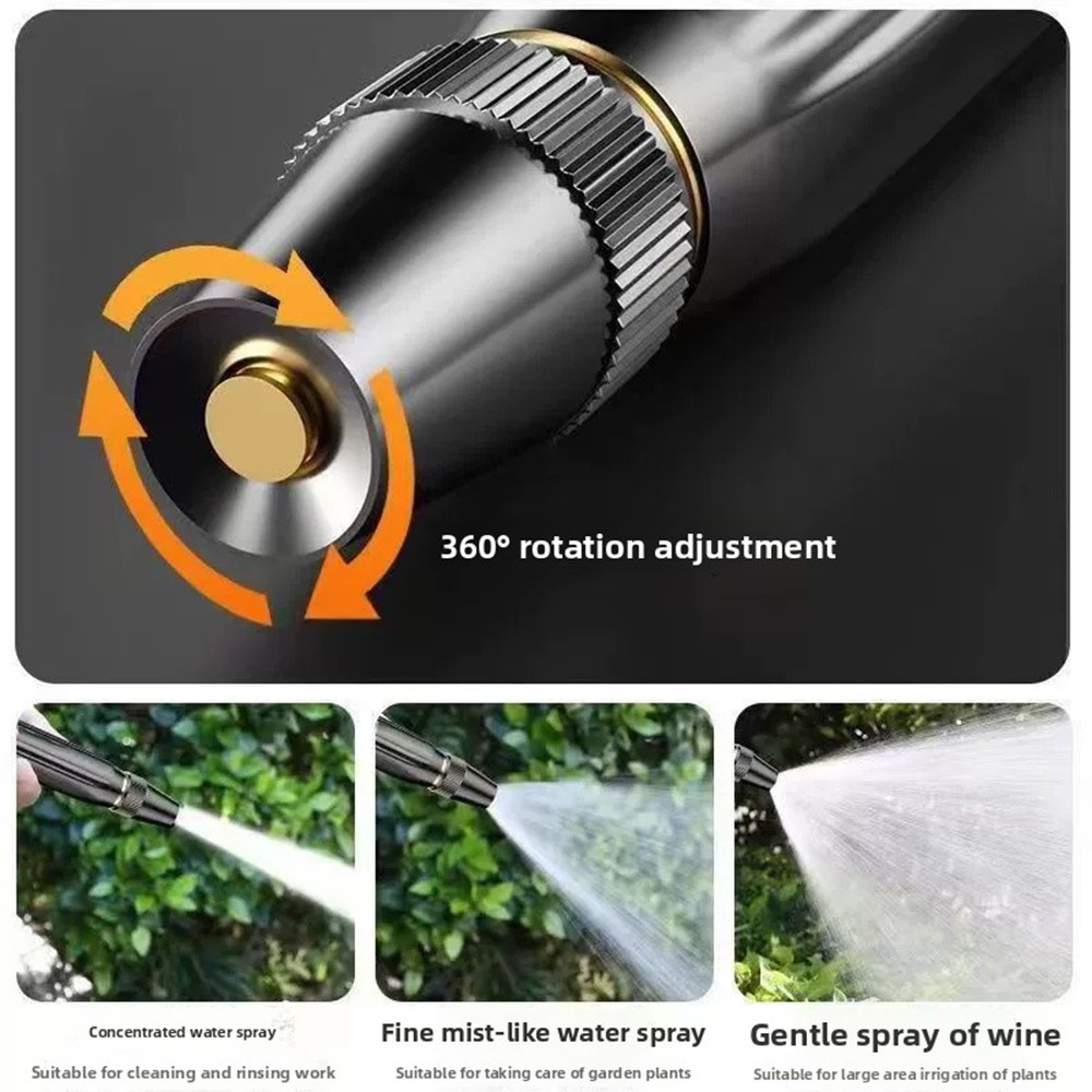Larnto High Pressure Hose Nozzle Water Gun for Car Wash Garden Pressure Booster