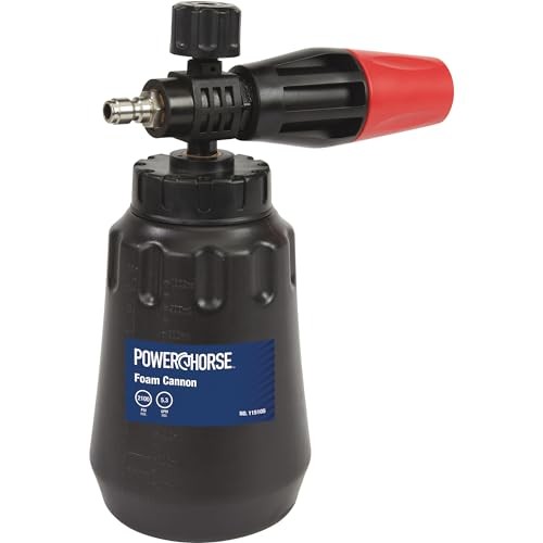 Powerhorse Foam Cannon, 2100 PSI, 5.3 GPM, 1-Liter Capacity
