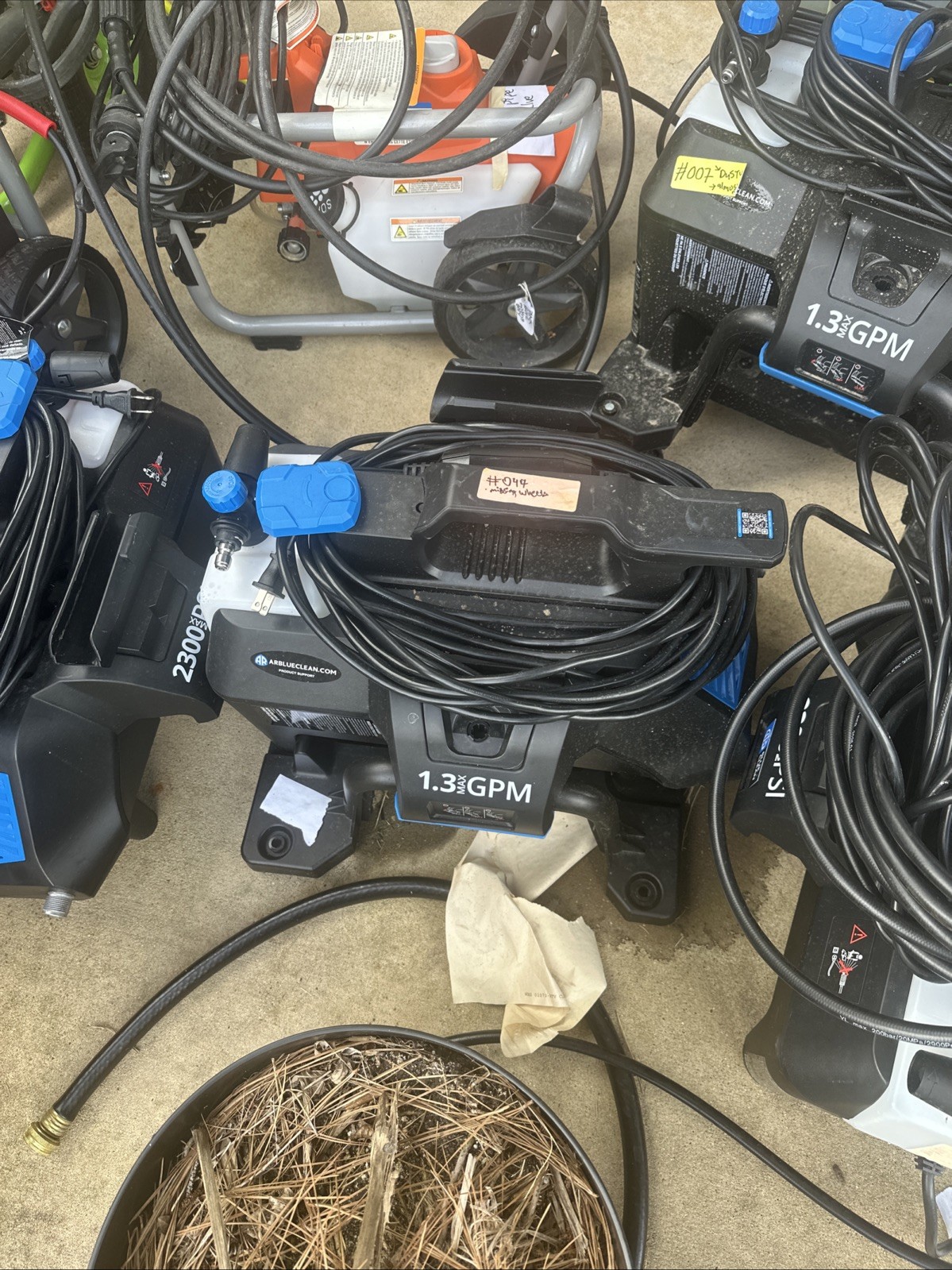 AR Blue Clean XWM2300 Electric Pressure Washer 2300 PSI 1.3 GPM Portable