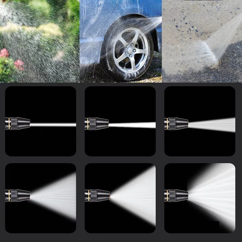 High Pressure Car Wash Water Gun Spray Nozzle Portable Washer for Auto