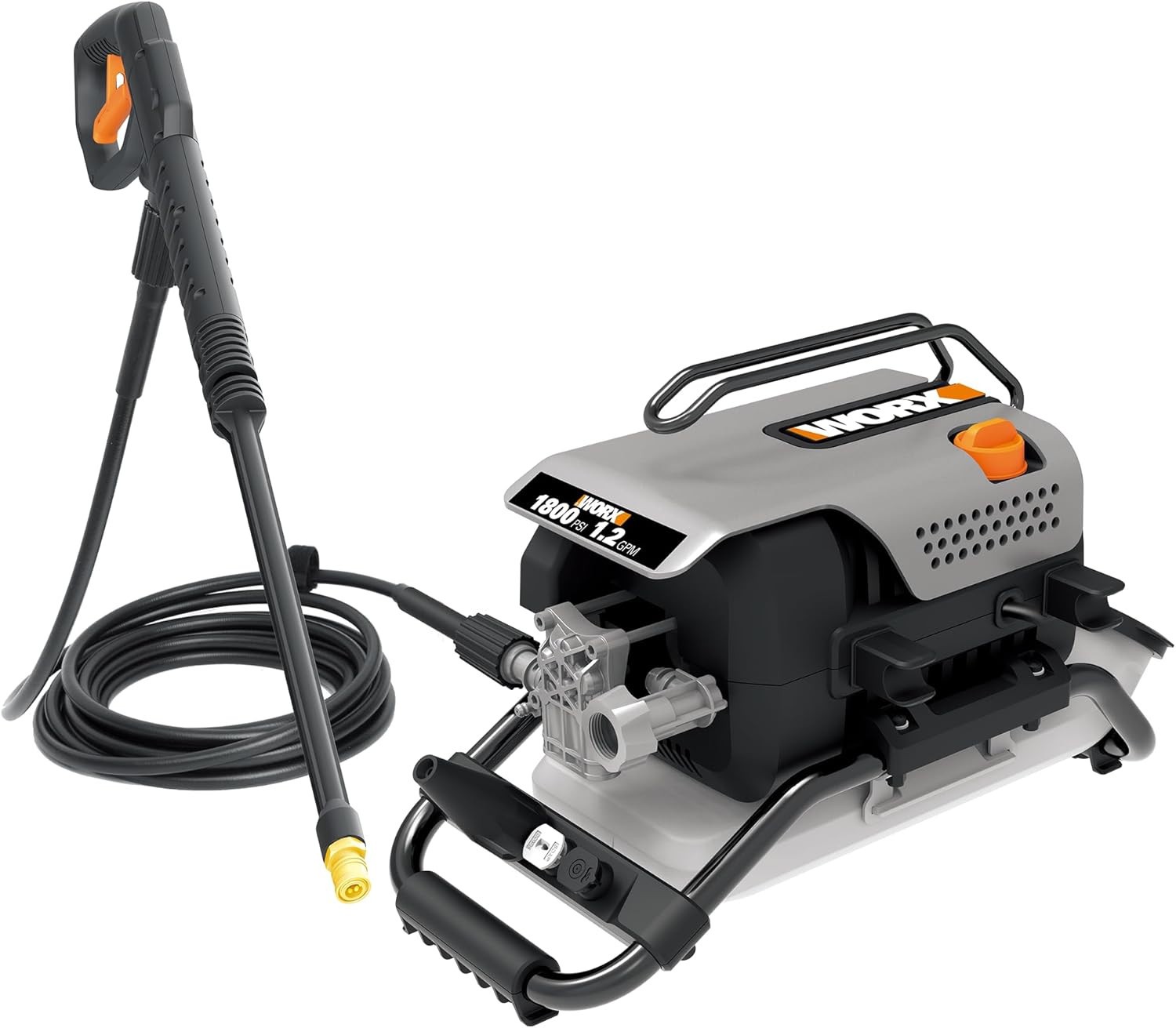 13 Amp Electric Pressure Washer with 3 Nozzles 1800 PSI