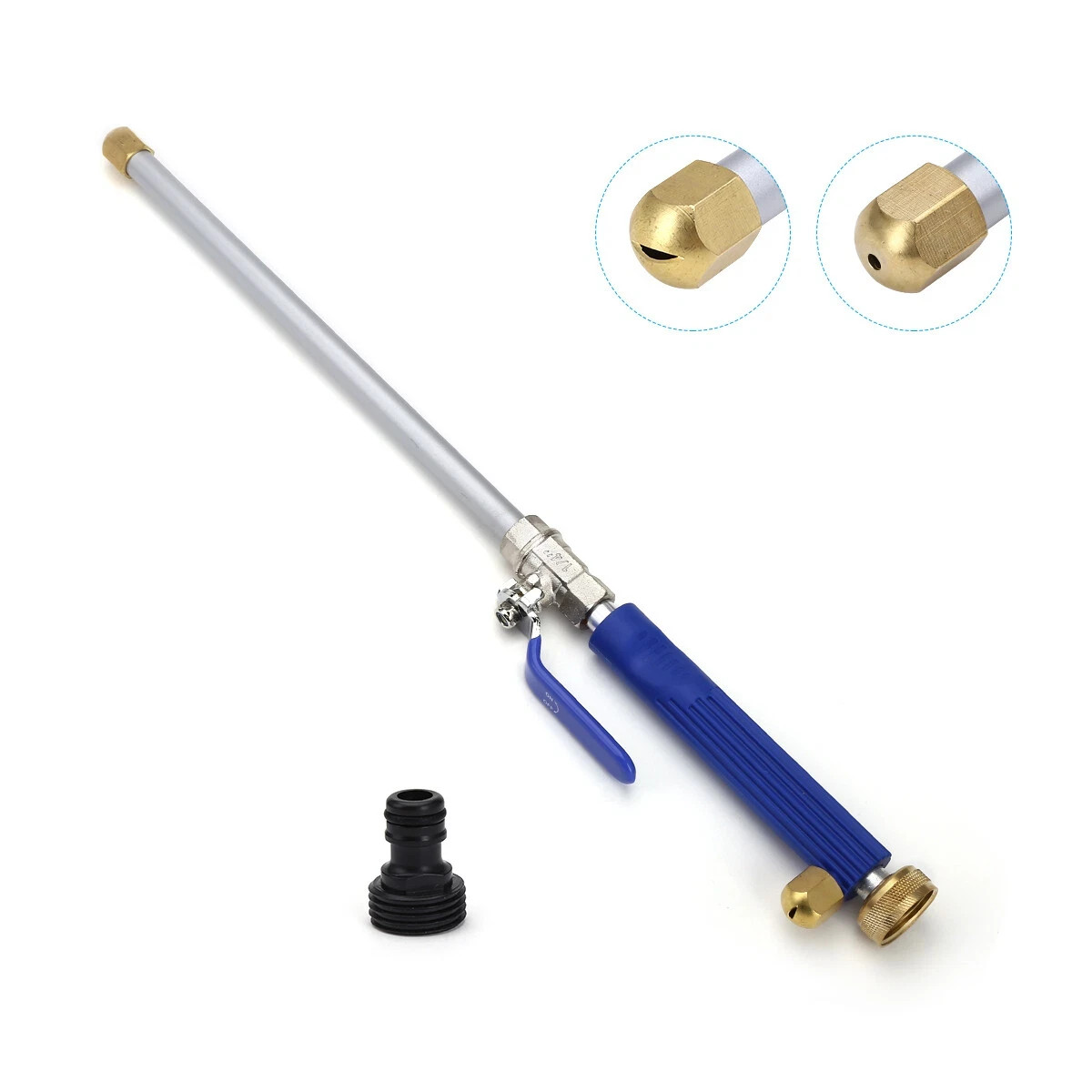 Hydro Jet High Pressure Power Washer Water Spray Gun Nozzle For Garden Car Hose
