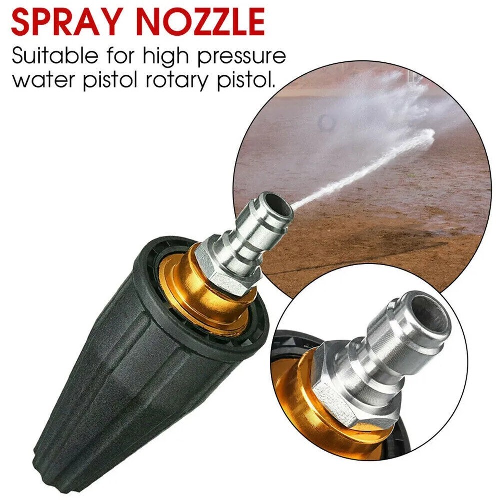 Reliable and Leak Pressure Washer Nozzle Compatible with Most Wands