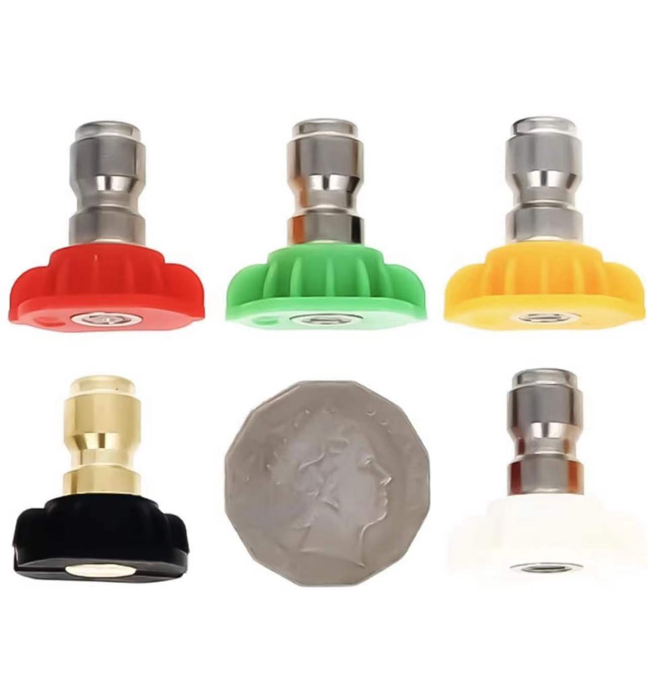 1/4″ Stainless Steel Pressure Washer Nozzle Pressure Washer Spray Nozzle Tips