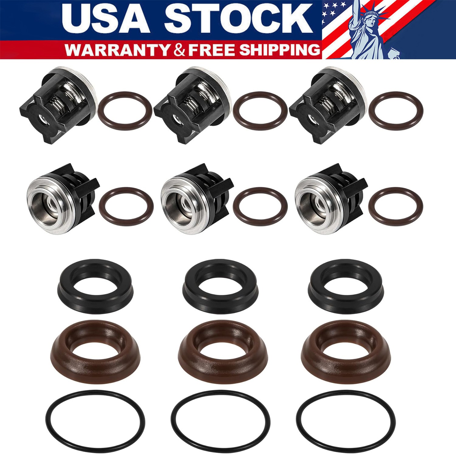 AR1828 Pump Check Valves Kit & AR1857 Pressure Washer Packing Kit for 18mm XR RK