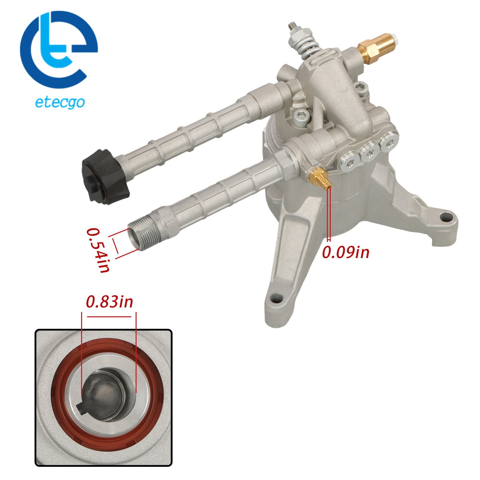 Pressure Washer Pump Replace For Troy Bilt SRMW22G26-EZ Water Pump 2800 Psi