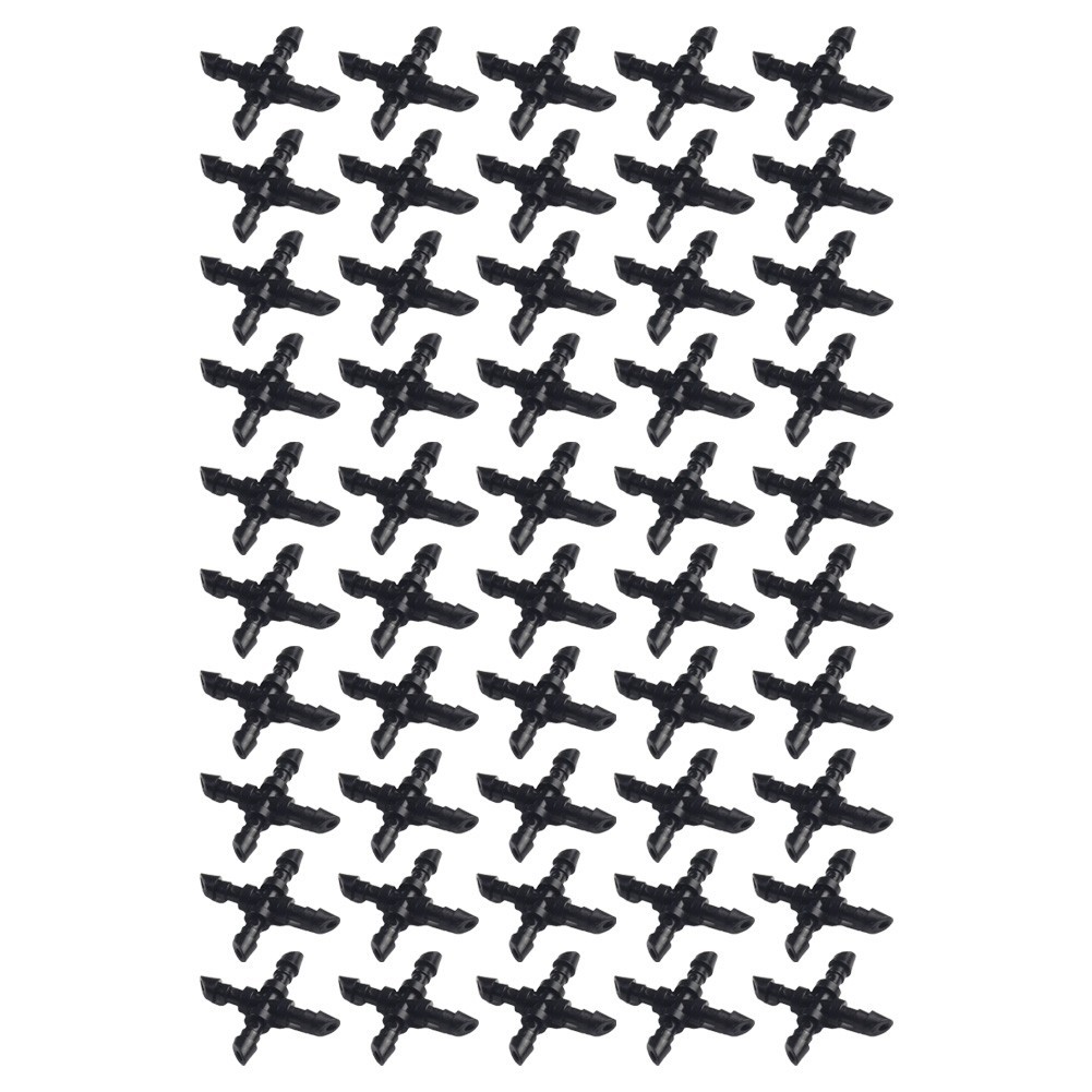 4mm Irrigation Fittings 50pcs for Multi Purpose Gardening Applications