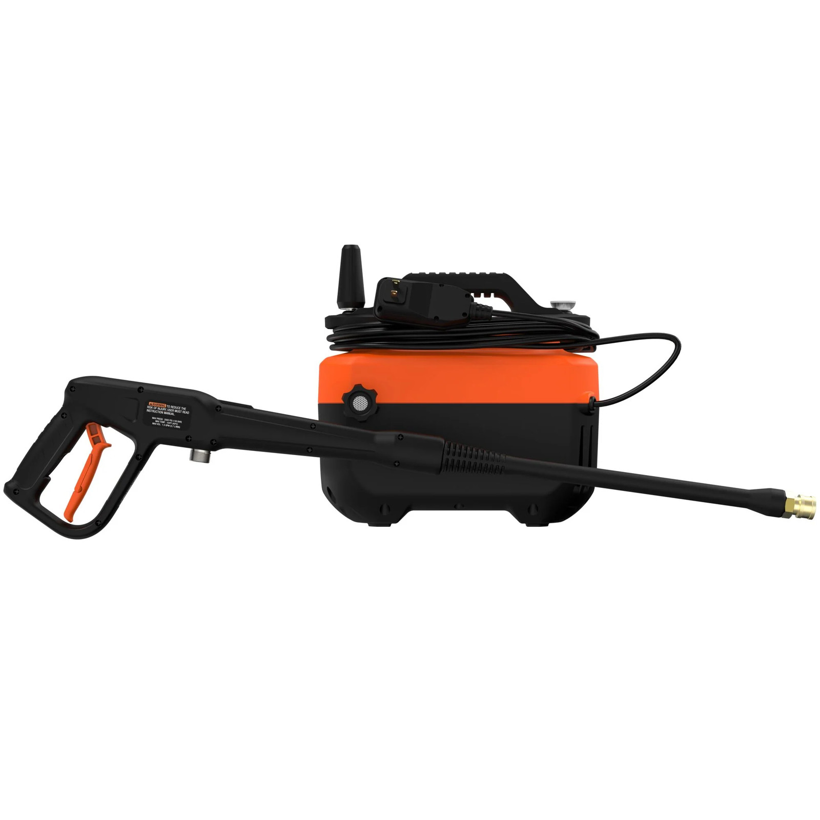 BLACK+DECKER Electric Cold Water Pressure Washer (1,600 Max PSI)- BEPW1600