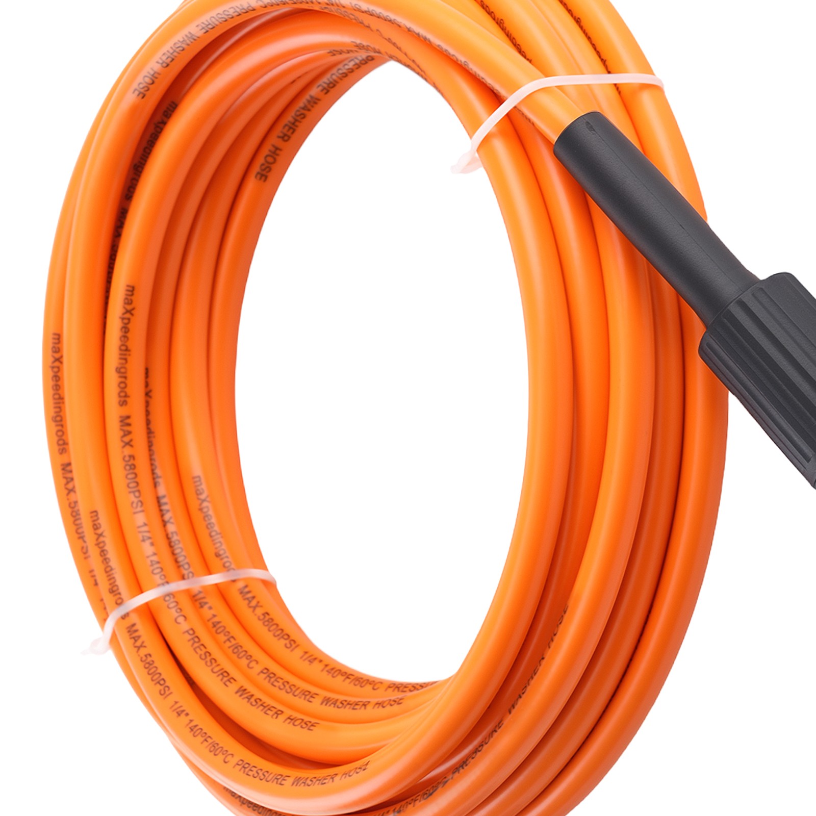 1/4 Inch Pressure Washer Hose 30 Feet 5800PSI Extension Hose Kink Resistant