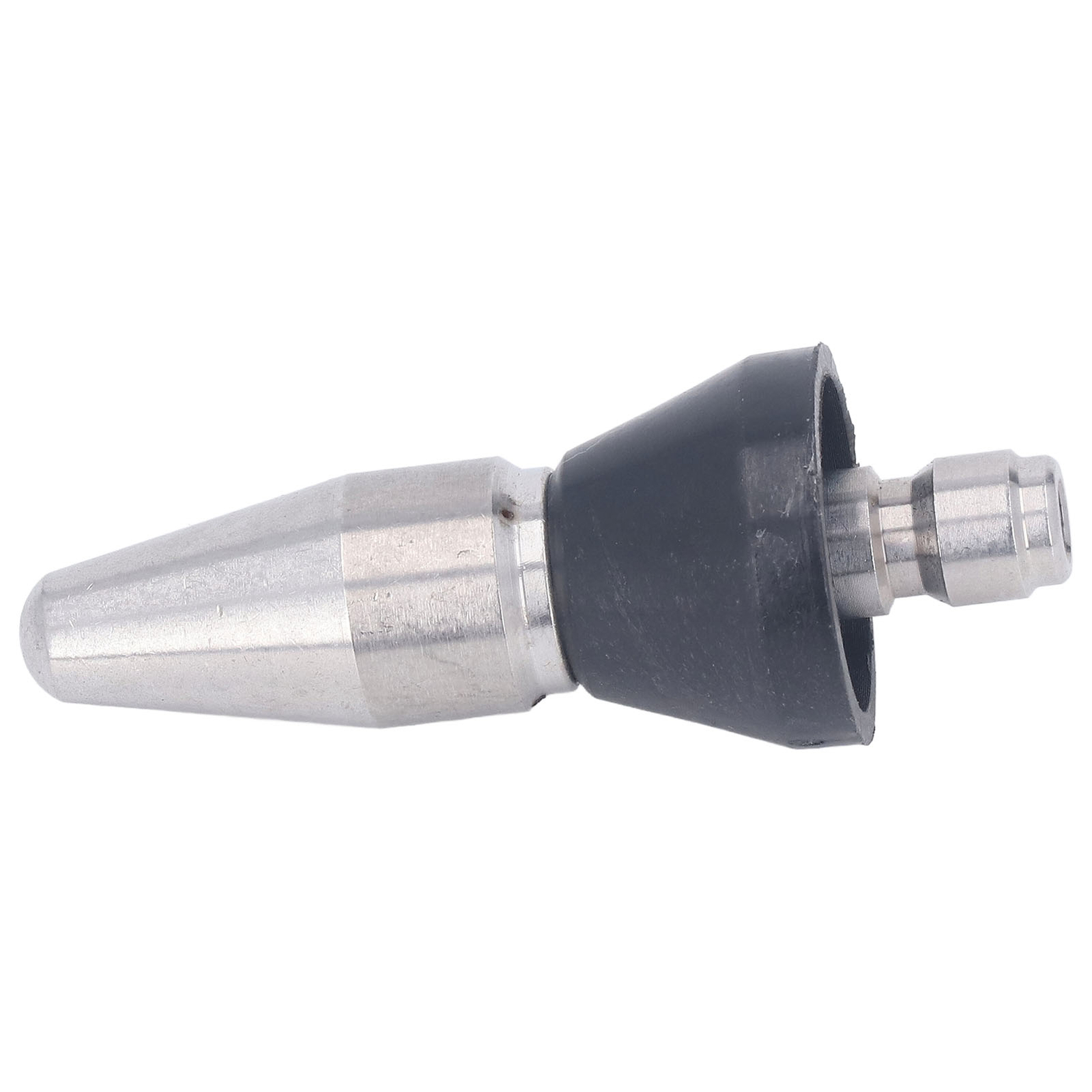 Pressure Washer Nozzle Pointed 5000PSI Large Head Rear 3 Holes 1/4in NPT