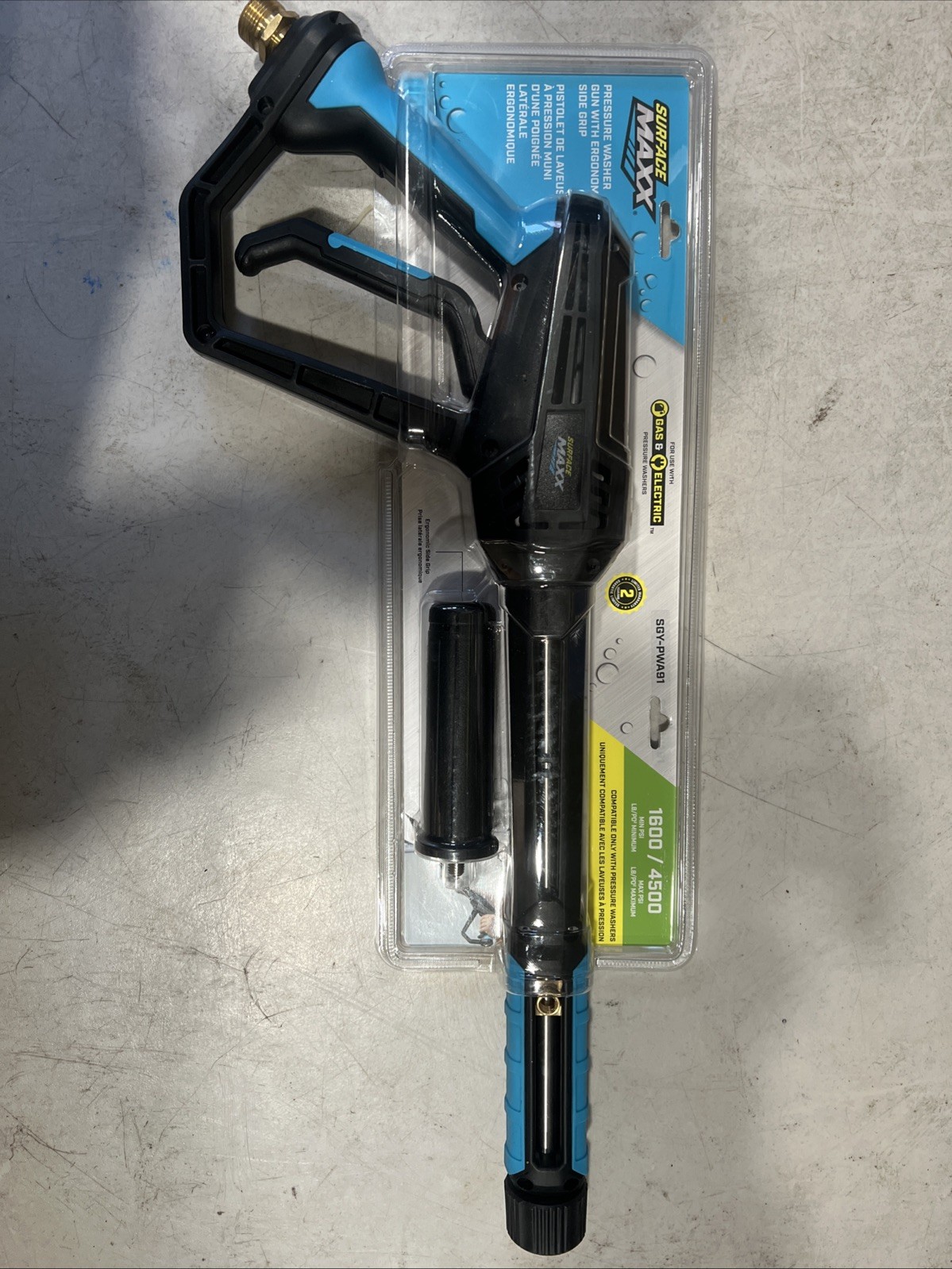 SurfaceMaxx SGY-PWA91 Pressure Washer Gun 4500 psi