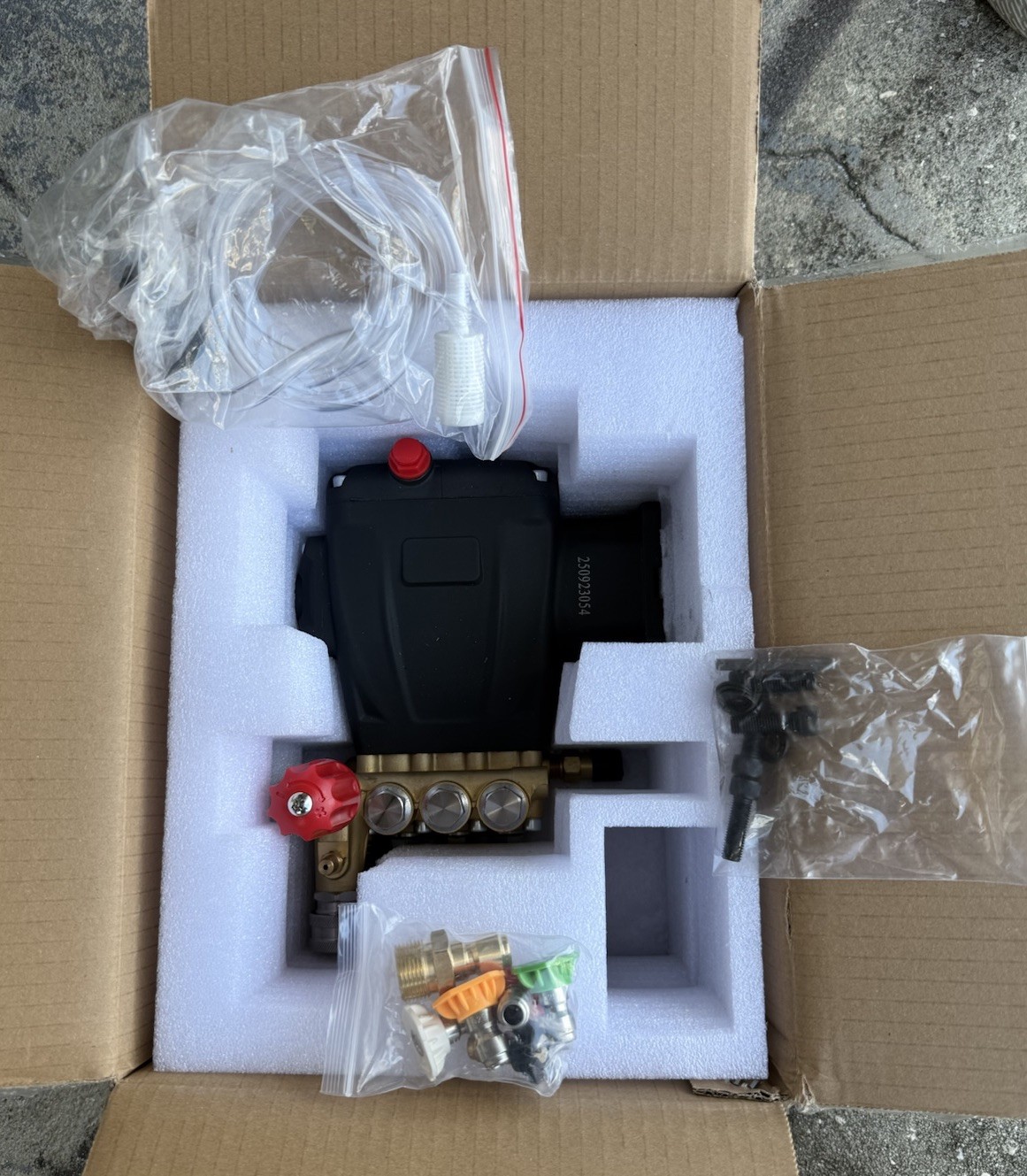 Toolcy 3/4” Shaft Power Pump Max 3300 PSI @3.2 GPM