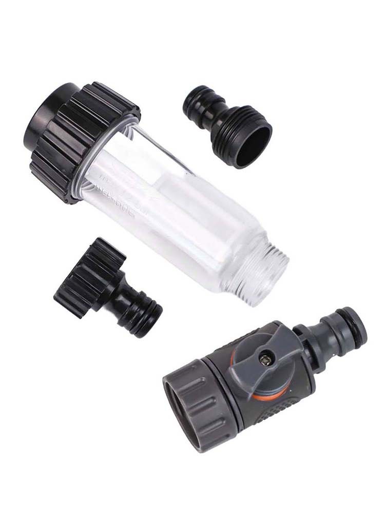 Water Filter and Valve Set for Pressure Washers RVs and Outdoor Gardening