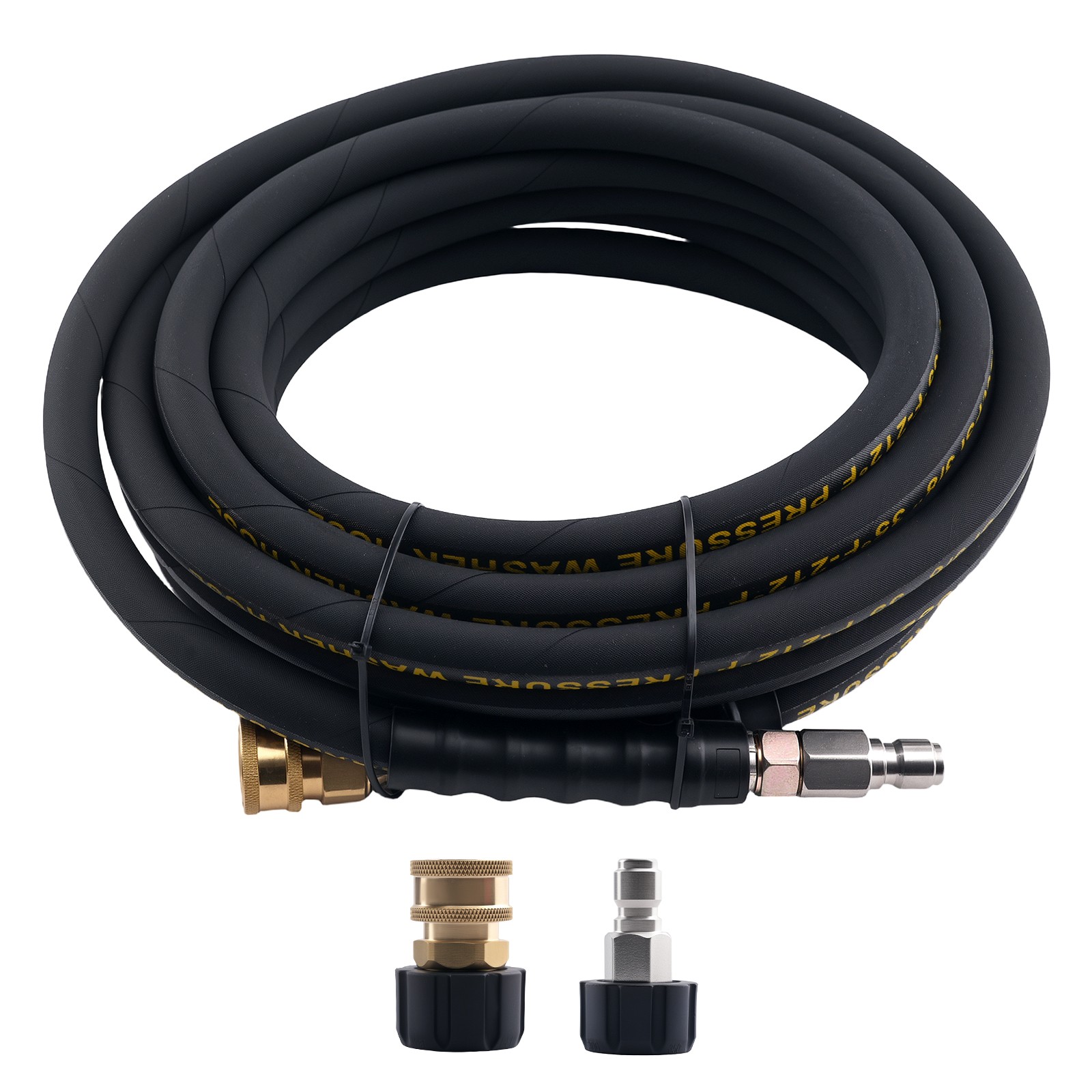 25ft High Pressure Hose 3/8″ 4200PSI QC for Ryobi Karcher Briggs Stratton