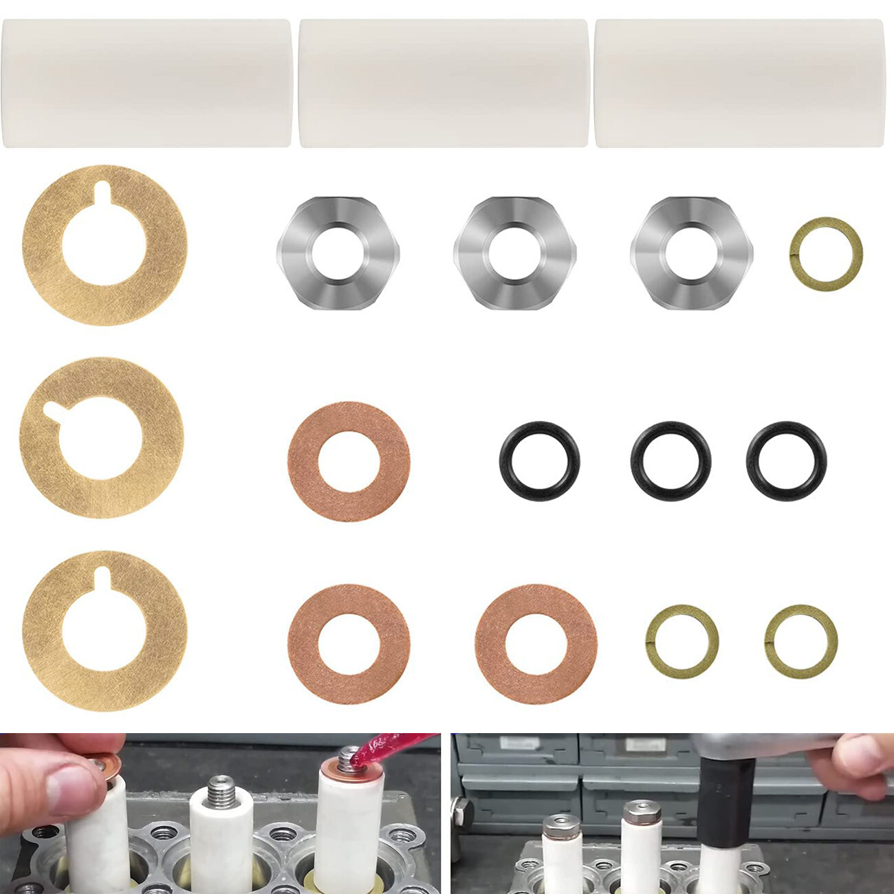 AR2546 Pump Piston Ceramic Plunger Repair Kit for Annovi Reverberi RK RKA XRCA
